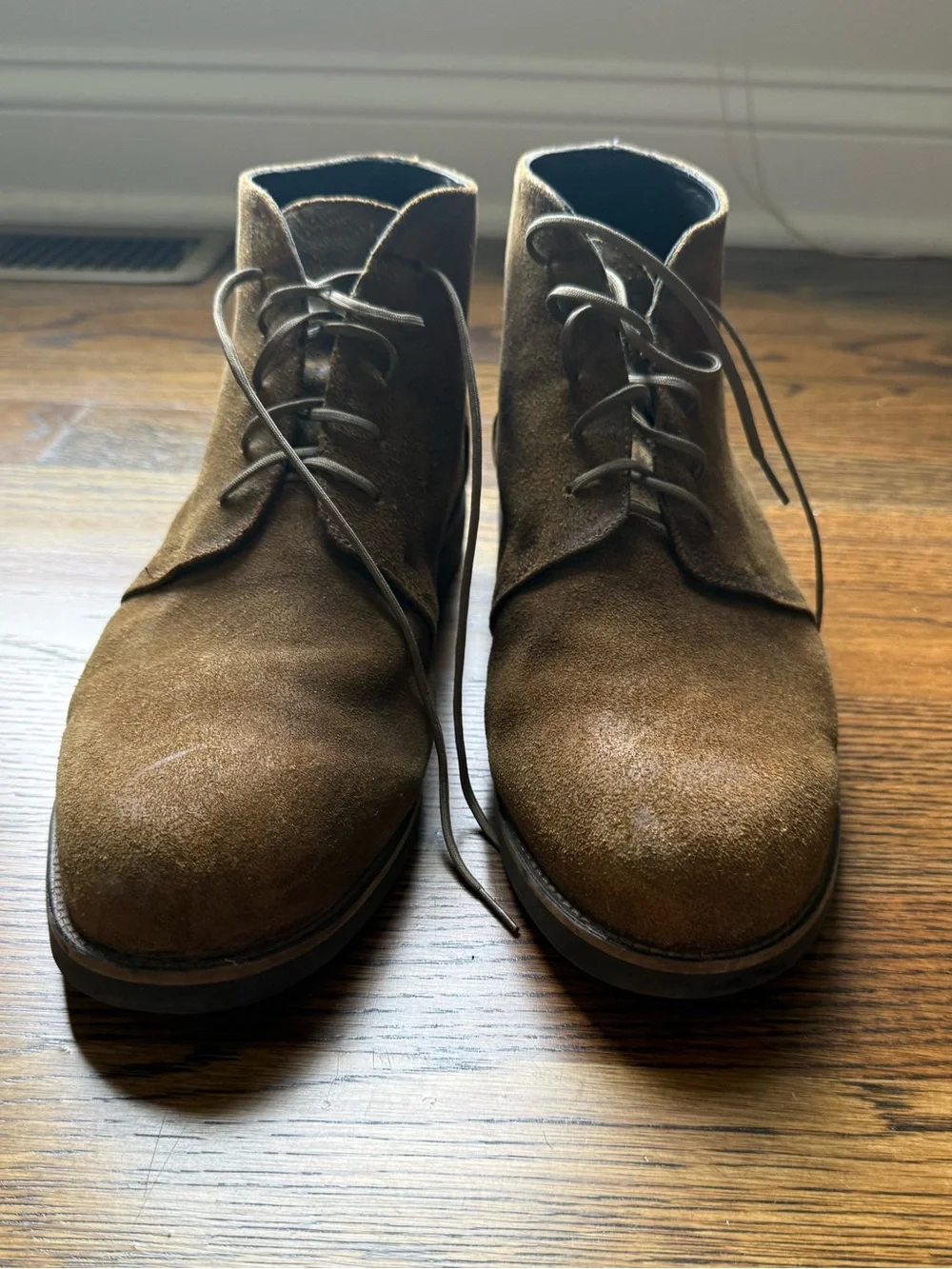 Nisolo Daytripper Chukka Boots Tobacco Suede Men’s 11.5 Excellent Condition